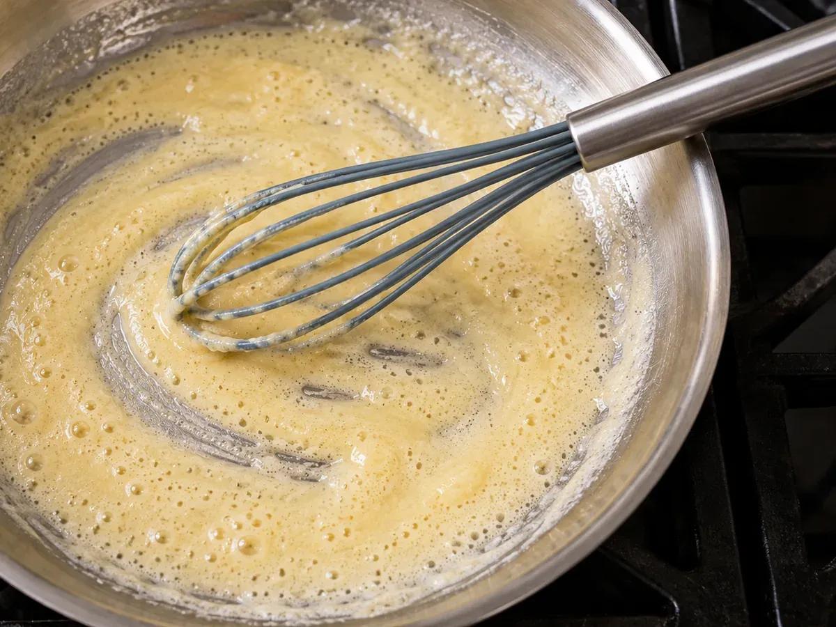 Cook the blond roux: Beer Cheese Dip