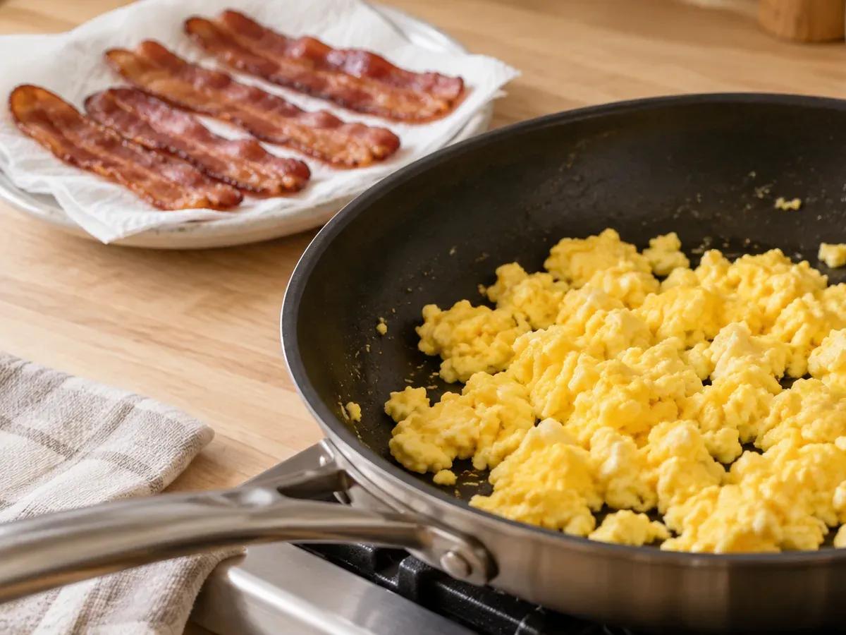 Scramble the eggs: Breakfast Grilled Cheese