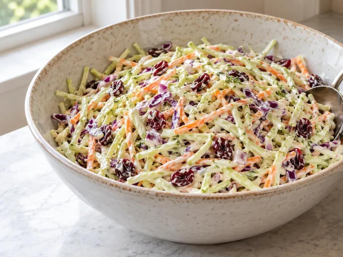 Toss, chill, and add crunch: Broccoli Slaw