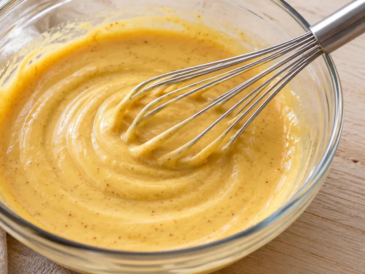Whisk until smooth: Honey Mustard Dip