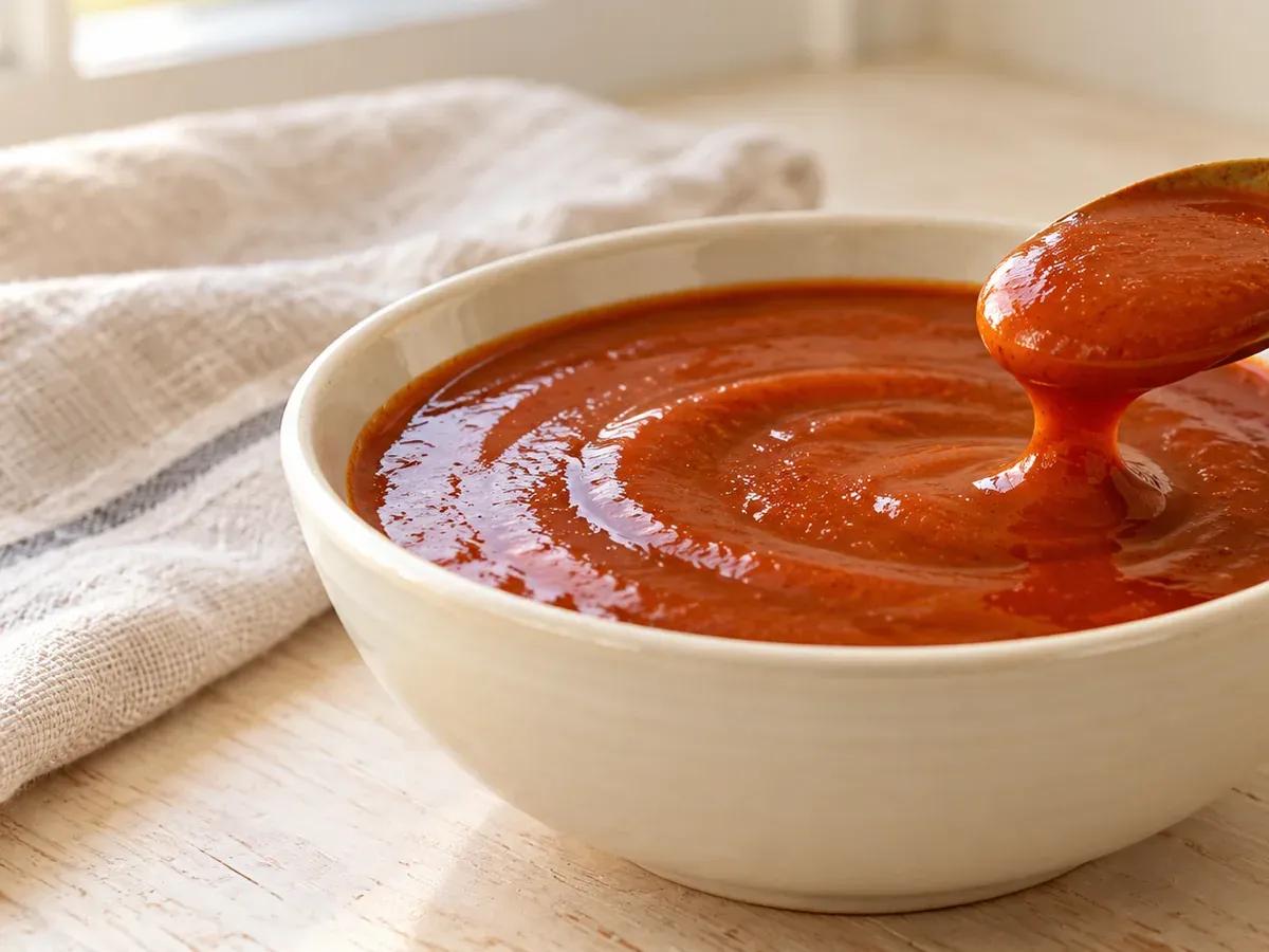Cool briefly and serve: Curry Ketchup