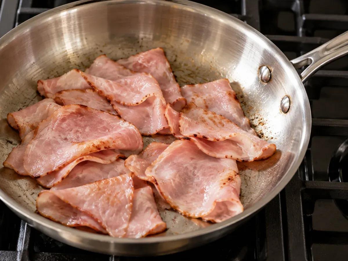 Take the chill off the ham: Ham and Swiss Grilled Cheese