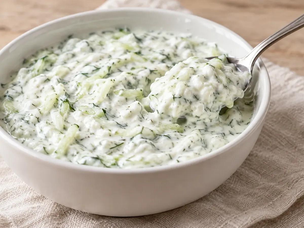Chill and serve: Tzatziki