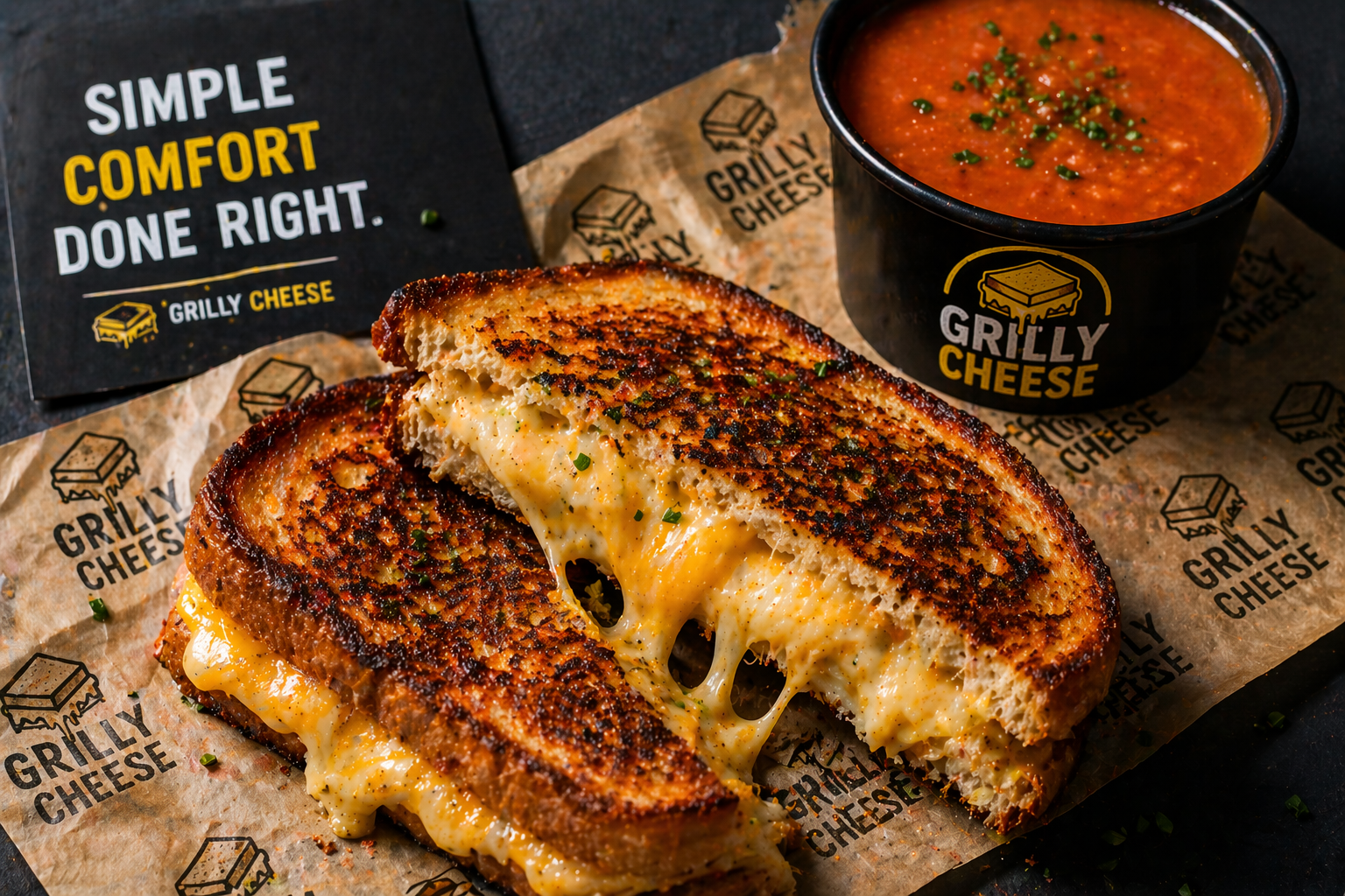 Food truck event catering grilled cheese comfort food