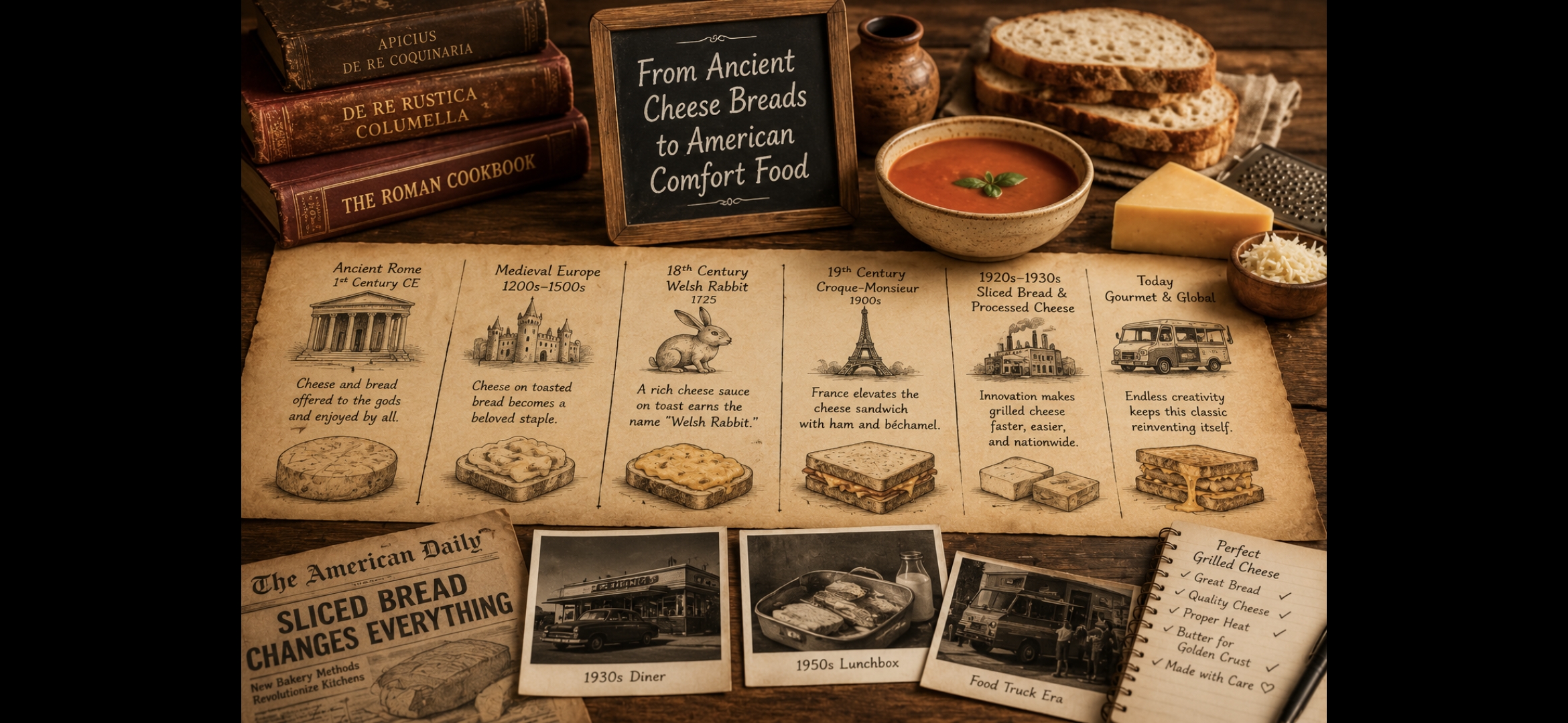 Grilled Cheese: A Humorous History