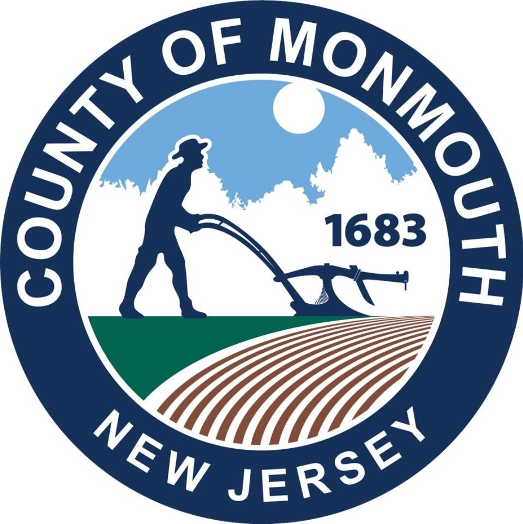 County of Monmouth New Jersey official seal established 1683 representing food truck catering service area