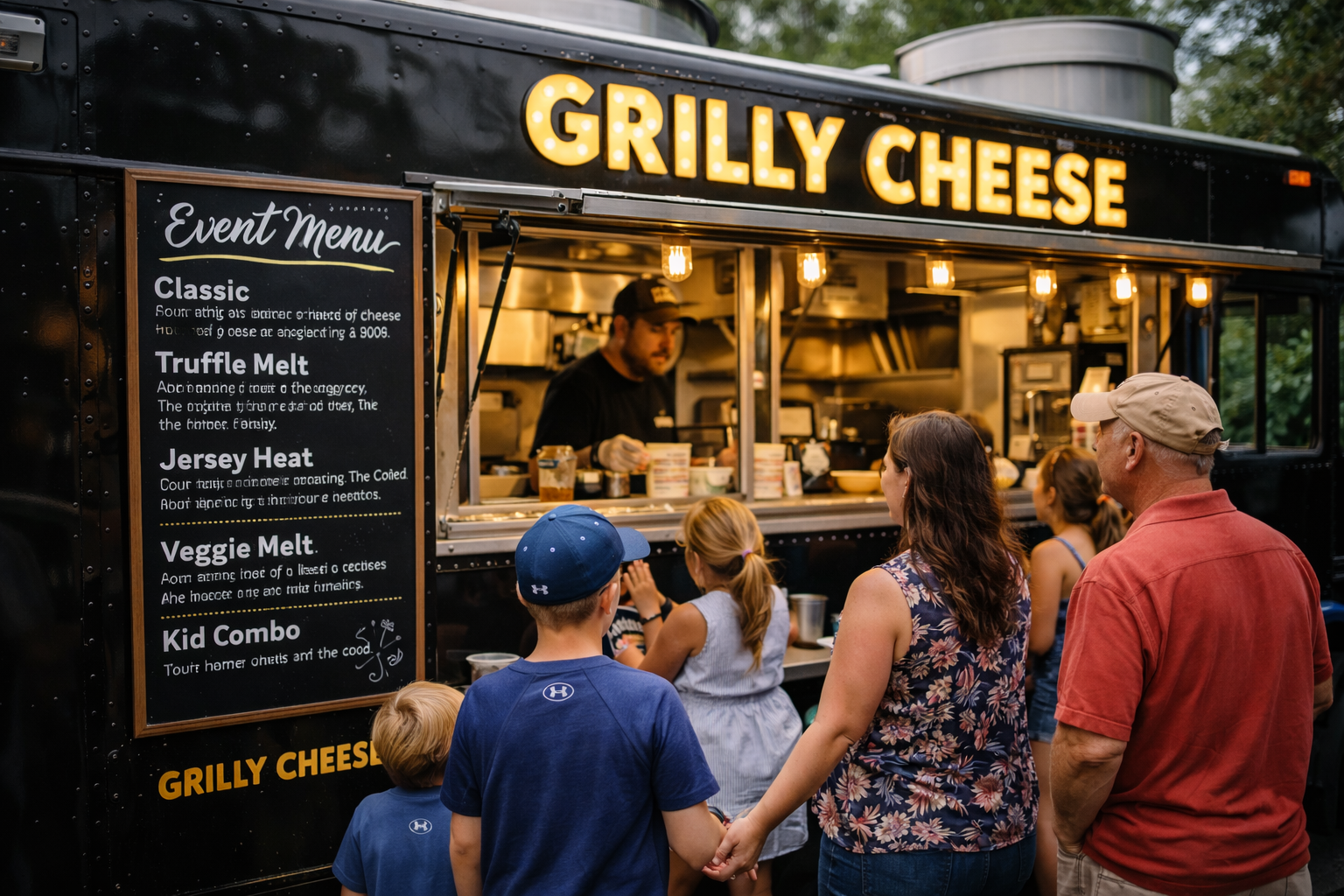 private party food truck catering in New Jersey